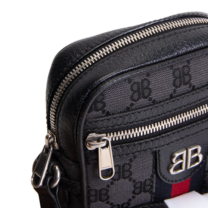 GUCCI x BALENCIAGA Canvas Messenger