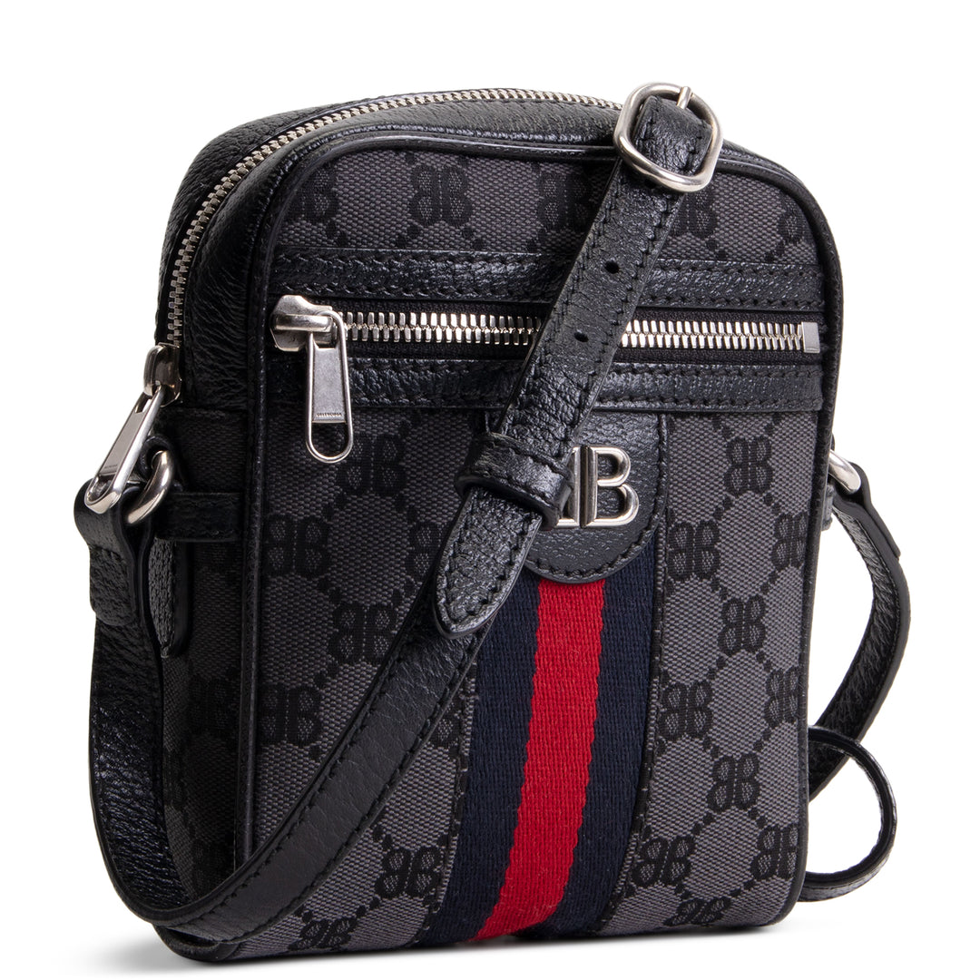 GUCCI x BALENCIAGA Canvas Messenger