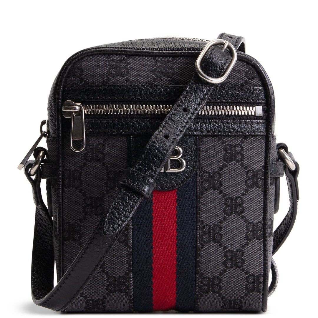 GUCCI x BALENCIAGA Canvas Messenger