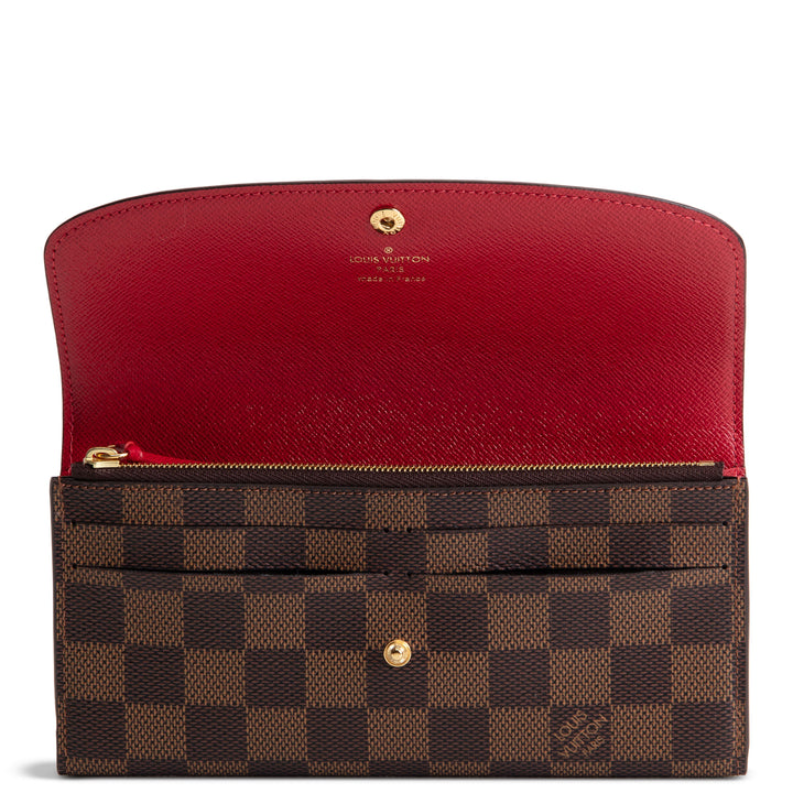 LOUIS VUITTON Emilie Wallet - Damier Ebene