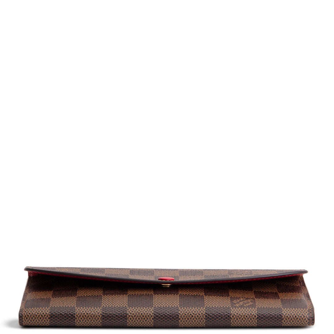 LOUIS VUITTON Emilie Wallet - Damier Ebene