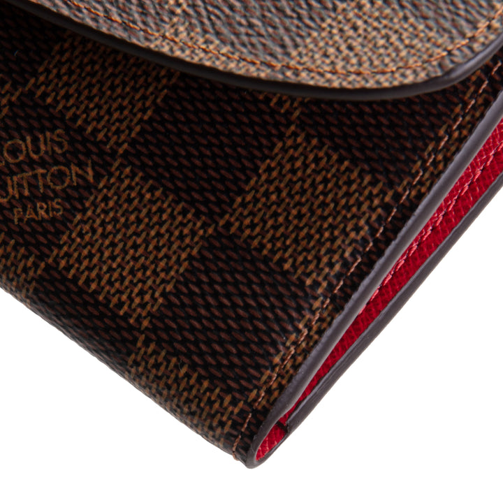 LOUIS VUITTON Emilie Wallet - Damier Ebene
