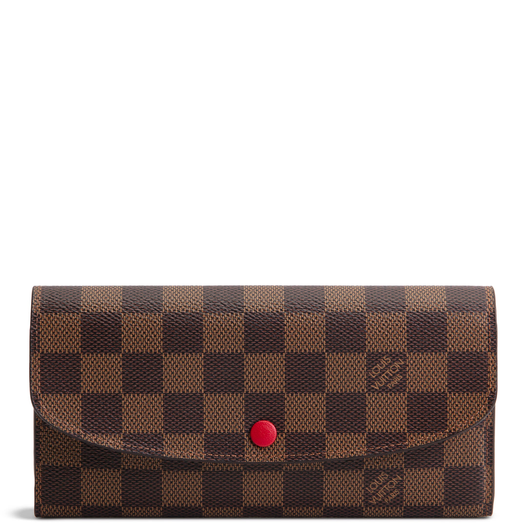 LOUIS VUITTON Emilie Wallet - Damier Ebene