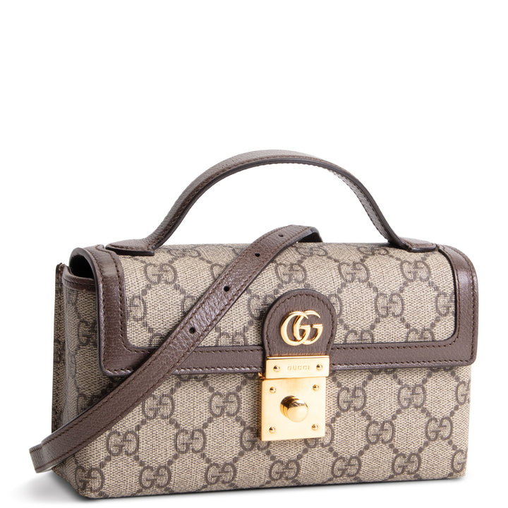 GUCCI Ophidia Mini Top Handle GG Supreme