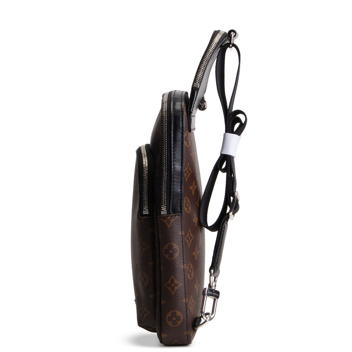 LOUIS VUITTON Monogram Macassar Avenue Sling