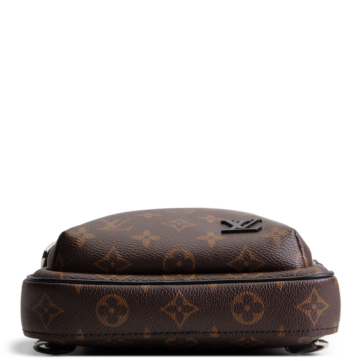 LOUIS VUITTON Monogram Macassar Avenue Sling