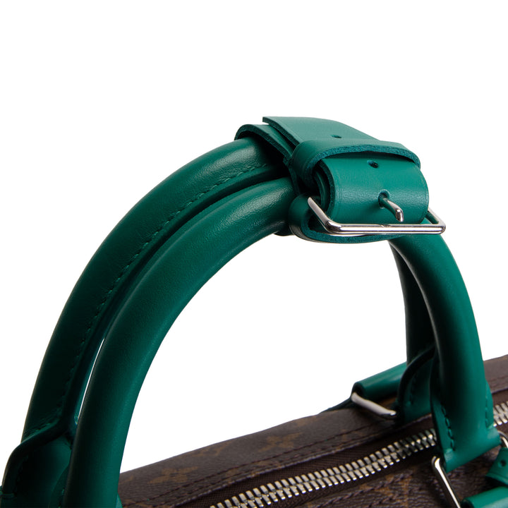 LOUIS VUITTON Monogram Keepall Bandouliere 50 - Borneo Green Trim