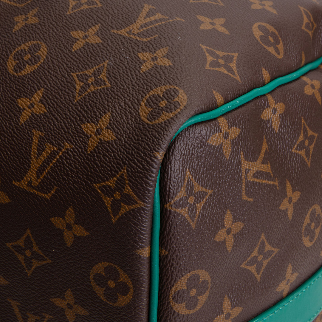 LOUIS VUITTON Monogram Keepall Bandouliere 50 - Borneo Green Trim