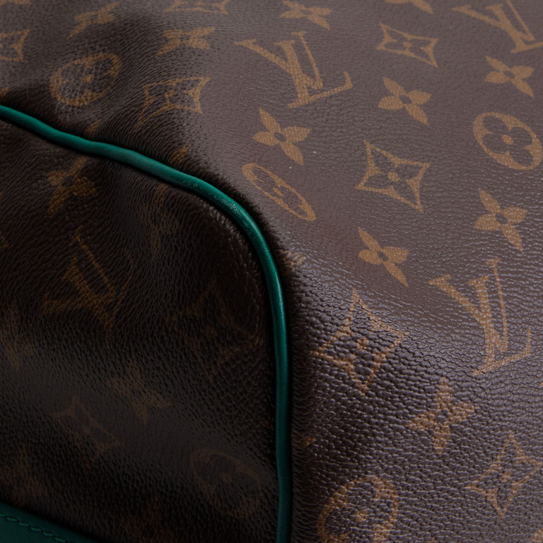 LOUIS VUITTON Monogram Keepall Bandouliere 50 - Borneo Green Trim