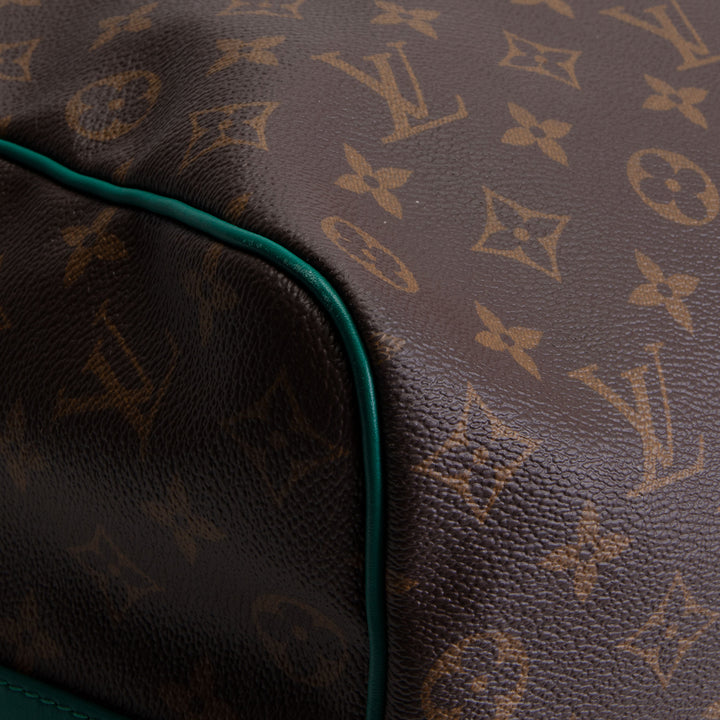 LOUIS VUITTON Monogram Keepall Bandouliere 50 - Borneo Green Trim
