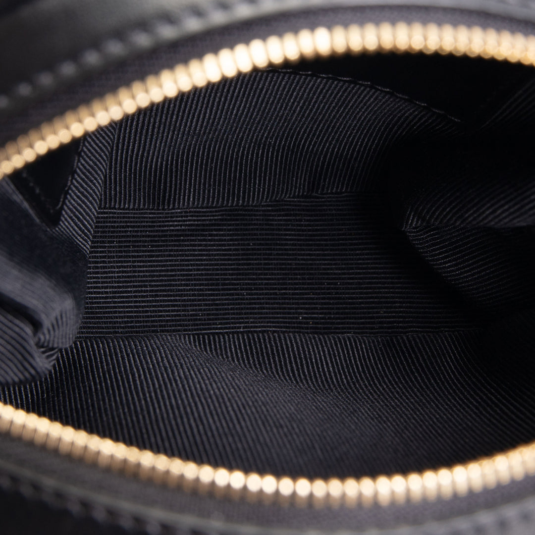 BURBERRY Louise Round Icon Stripe Bag
