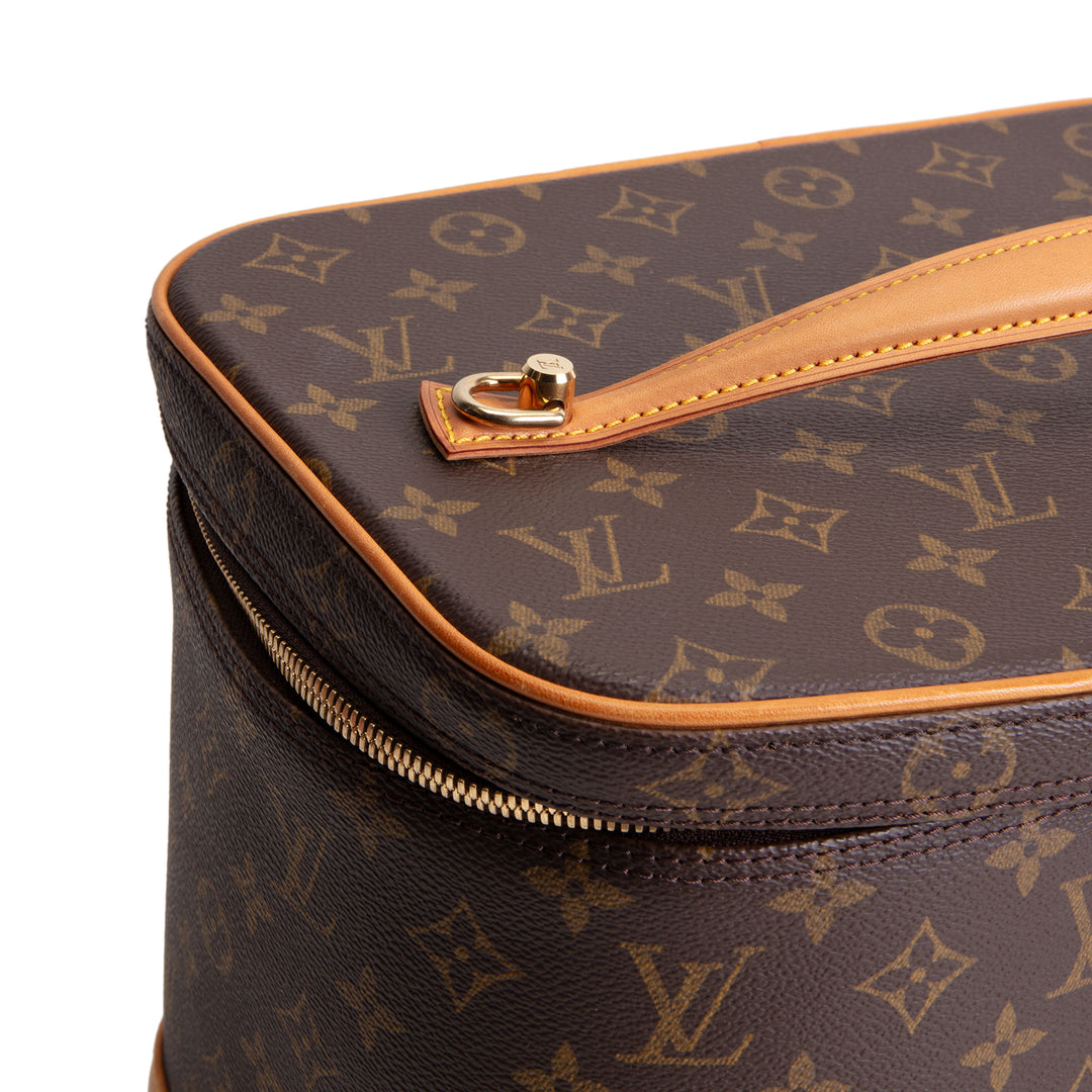 LOUIS VUITTON Vintage Nice Vanity Train Case - Monogram