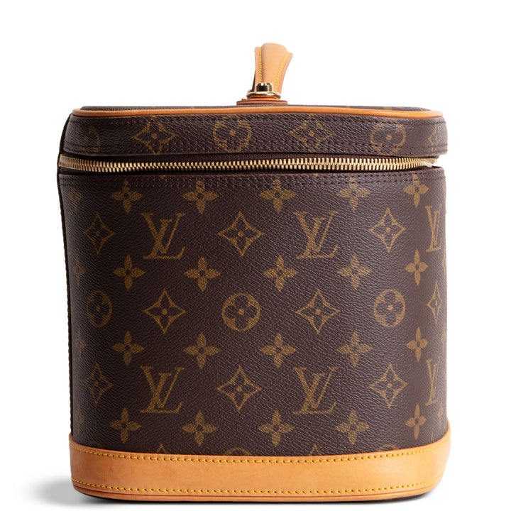 LOUIS VUITTON Vintage Nice Vanity Train Case - Monogram