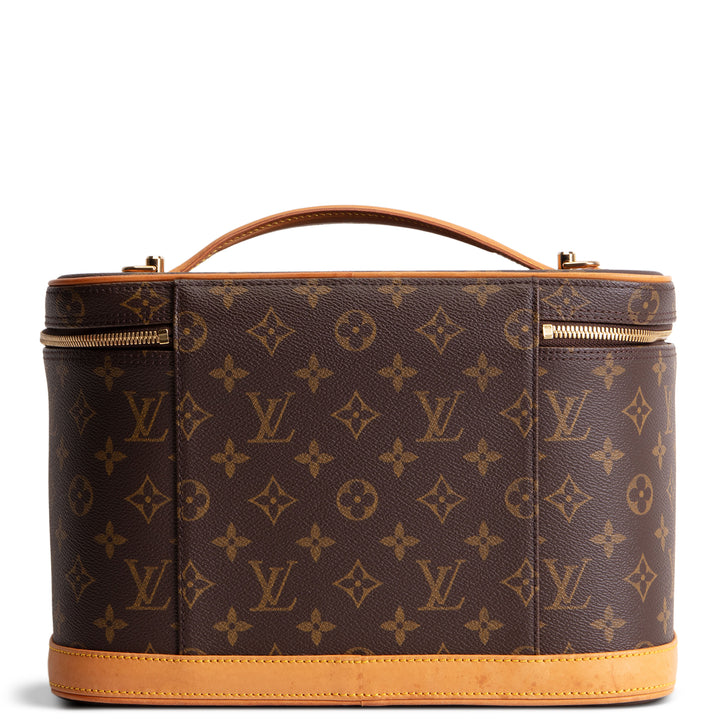 LOUIS VUITTON Vintage Nice Vanity Train Case - Monogram