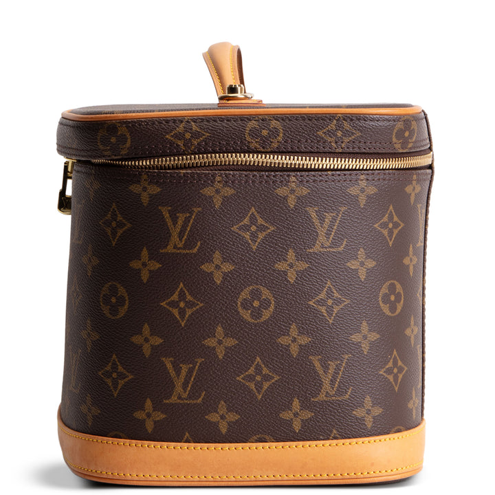 LOUIS VUITTON Vintage Nice Vanity Train Case - Monogram