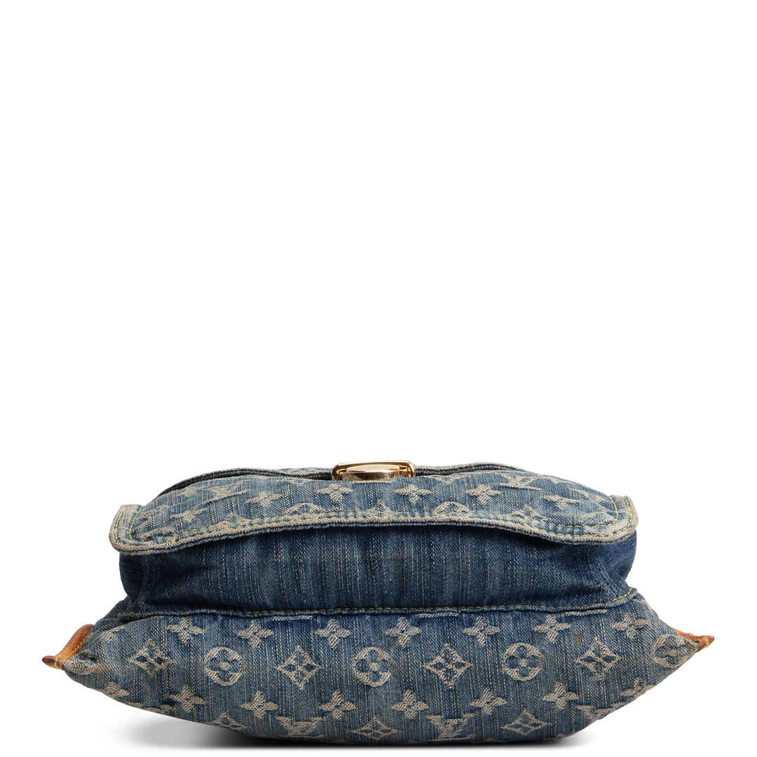 LOUIS VUITTON Denim Sac Plat - Blue