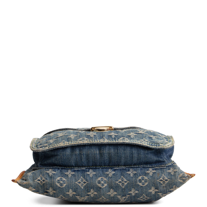 LOUIS VUITTON Denim Sac Plat - Blue