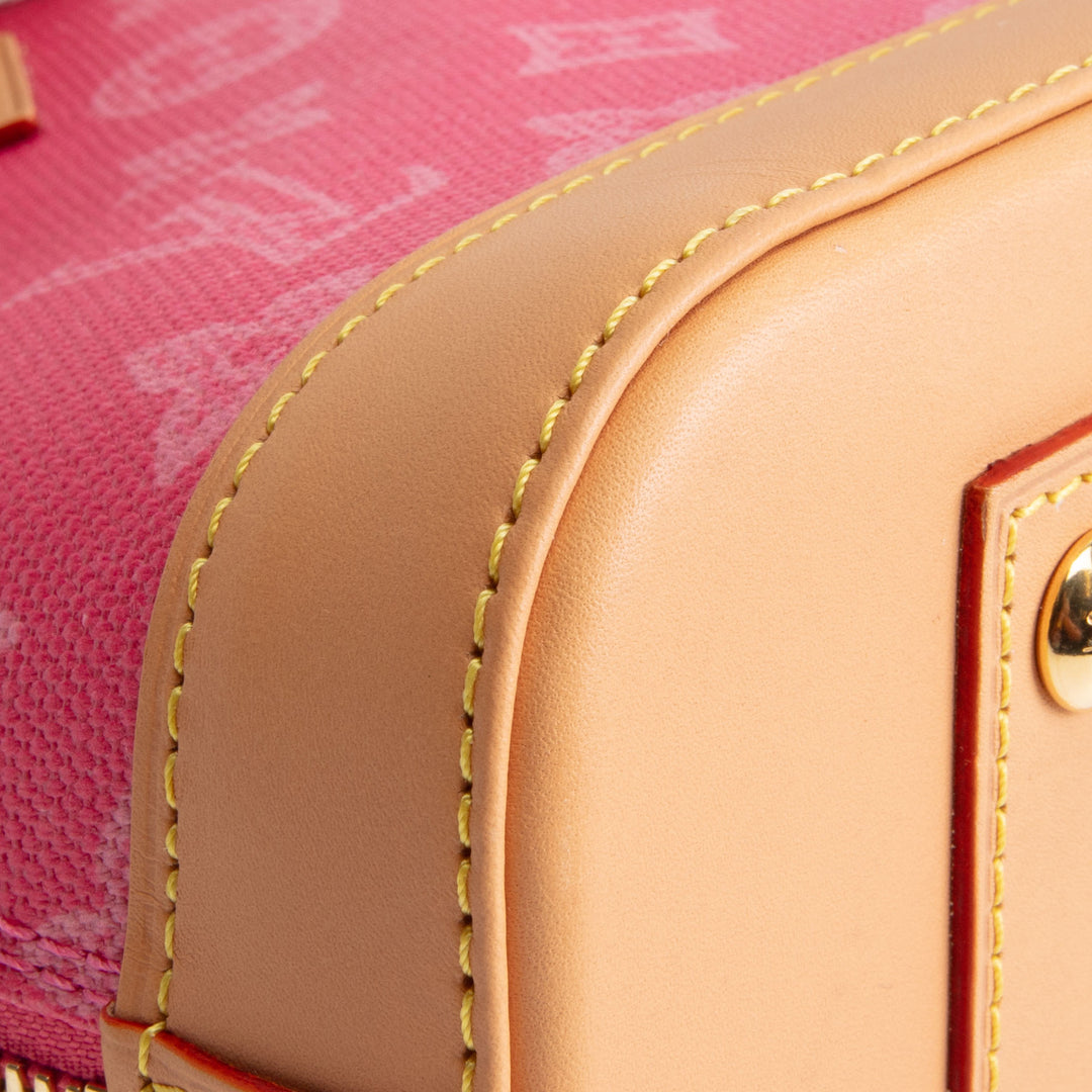 LOUIS VUITTON Monogram Origine Anniversary Alma BB - Rose Ruban Pink