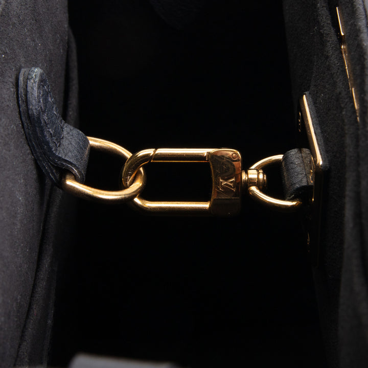 LOUIS VUITTON Lock & Go Tote - Black