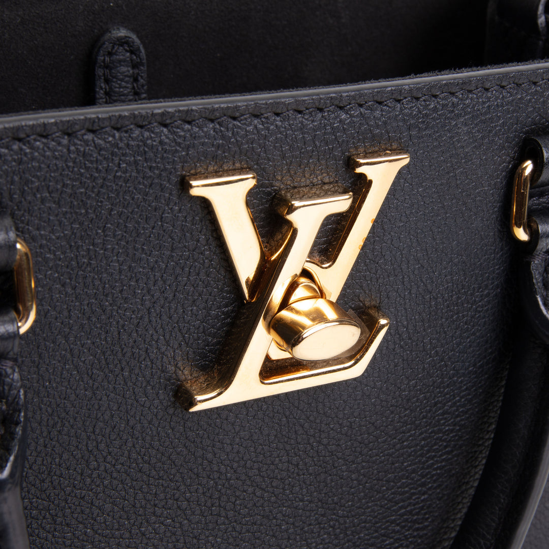 LOUIS VUITTON Lock & Go Tote - Black