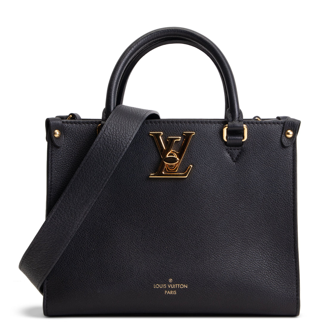 LOUIS VUITTON Lock & Go Tote - Black