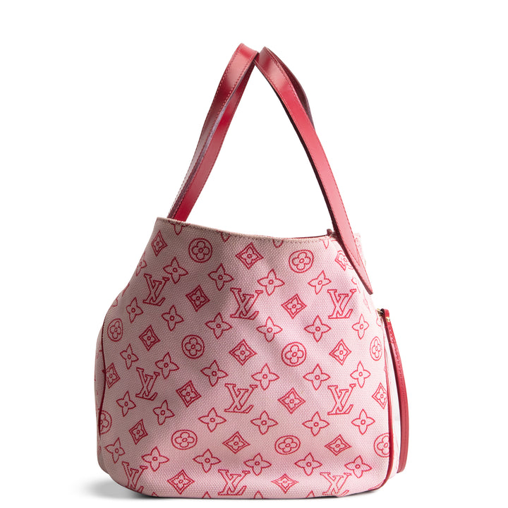 LOUIS VUITTON Cabas Ipanema PM w/ Pouch - Pink OUTLET FINAL SALE