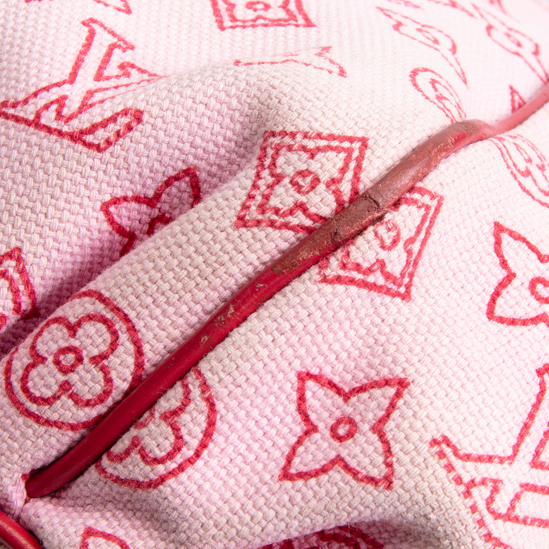 LOUIS VUITTON Cabas Ipanema PM w/ Pouch - Pink OUTLET FINAL SALE