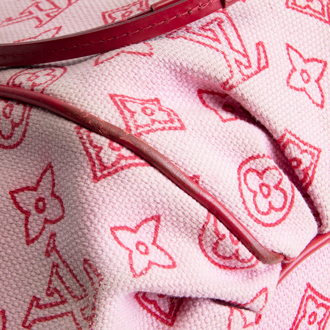 LOUIS VUITTON Cabas Ipanema PM w/ Pouch - Pink OUTLET FINAL SALE