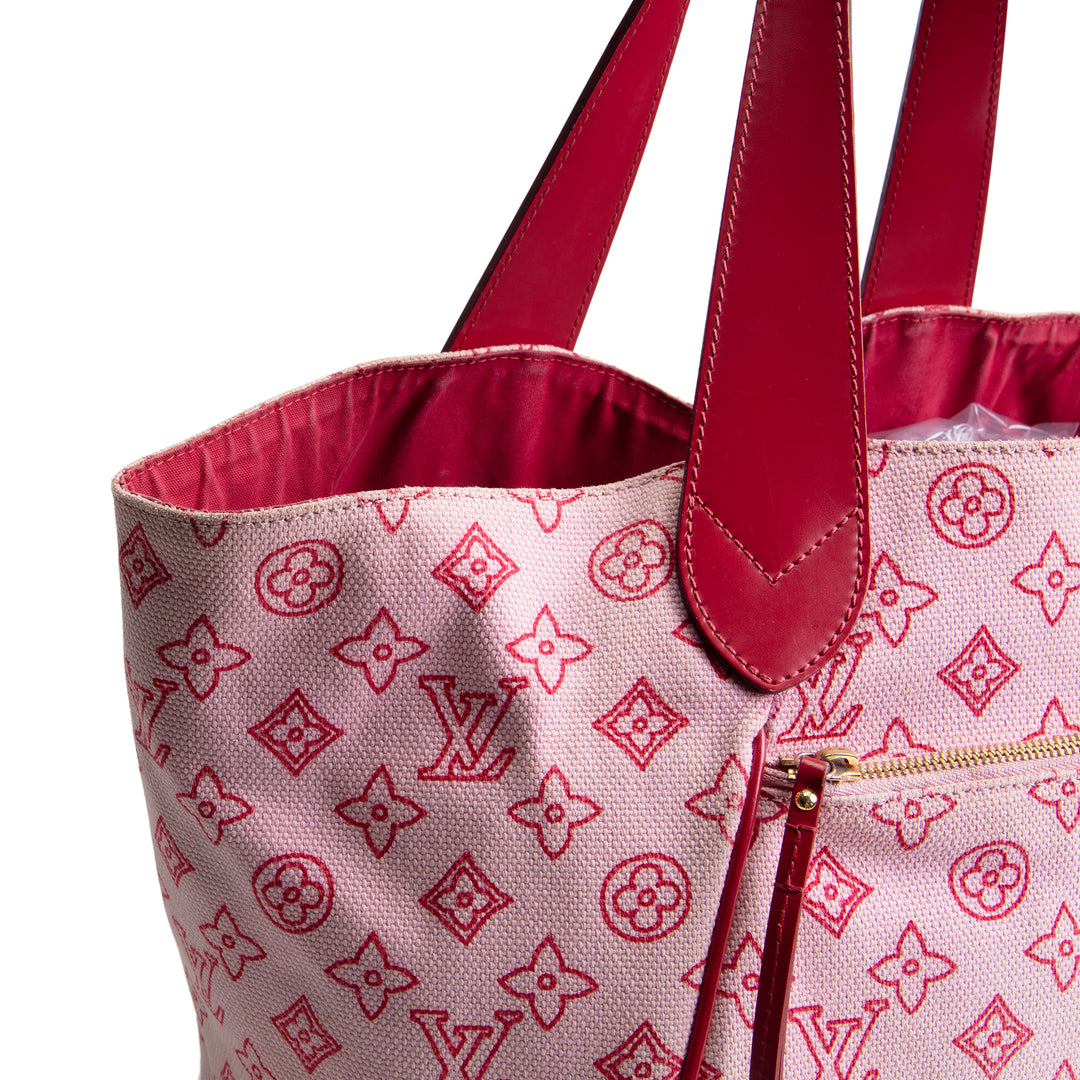 LOUIS VUITTON Cabas Ipanema PM w/ Pouch - Pink OUTLET FINAL SALE