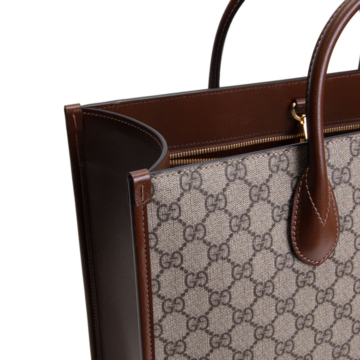 GUCCI GG Supreme Dollar Retro Interlocking G Tote Bag