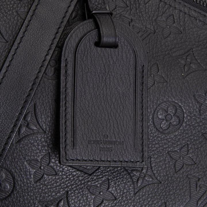 LOUIS VUITTON Keepall 50 Bandouliere Monogram Shadow Leather