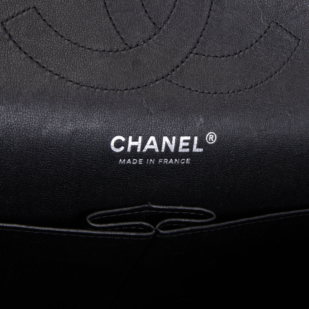 CHANEL Jumbo Double Flap So Black