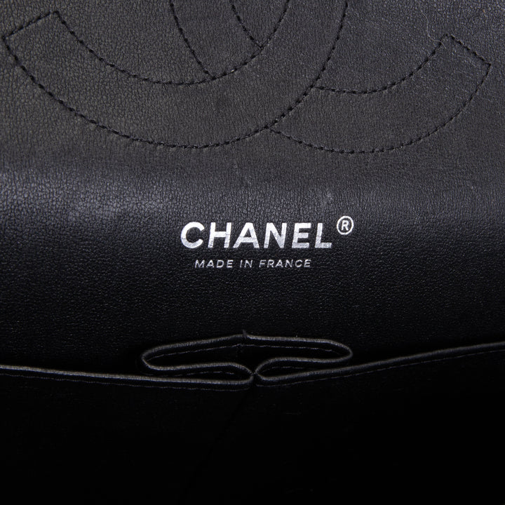 CHANEL Jumbo Double Flap So Black