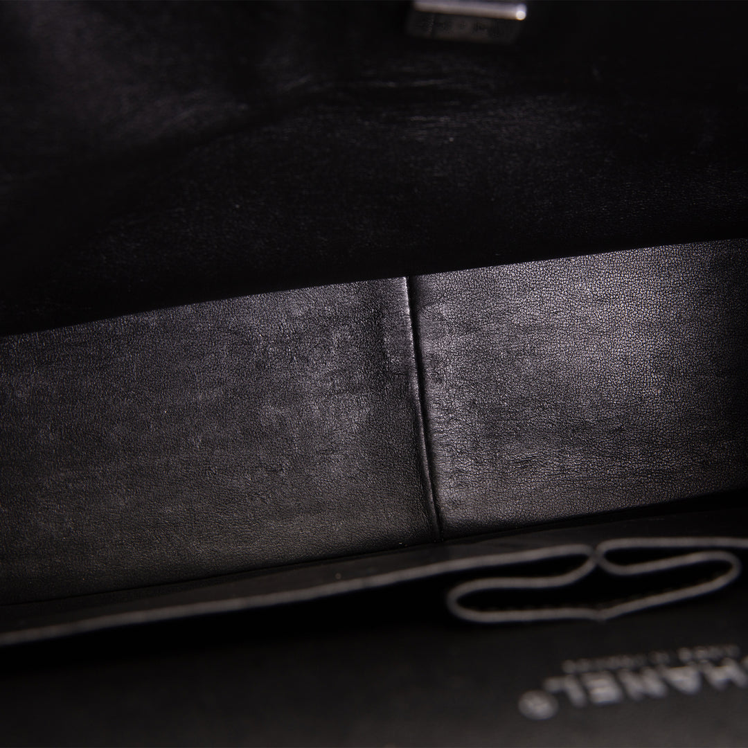 CHANEL Jumbo Double Flap So Black