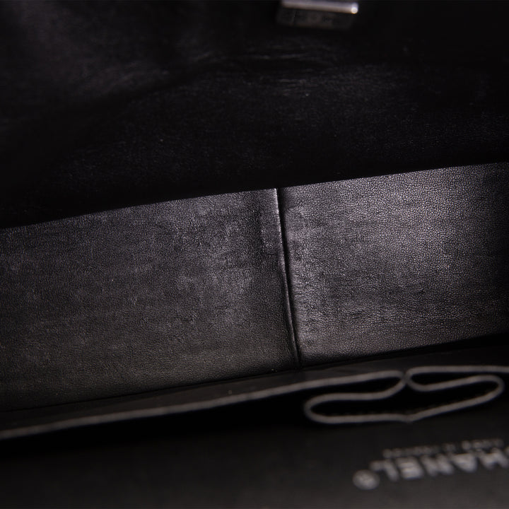 CHANEL Jumbo Double Flap So Black