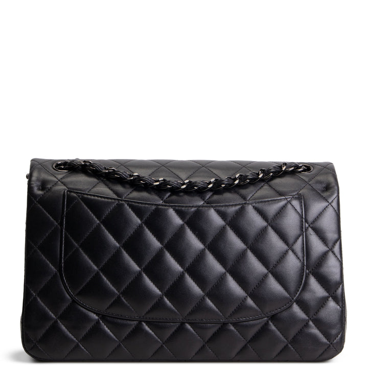 CHANEL Jumbo Double Flap So Black