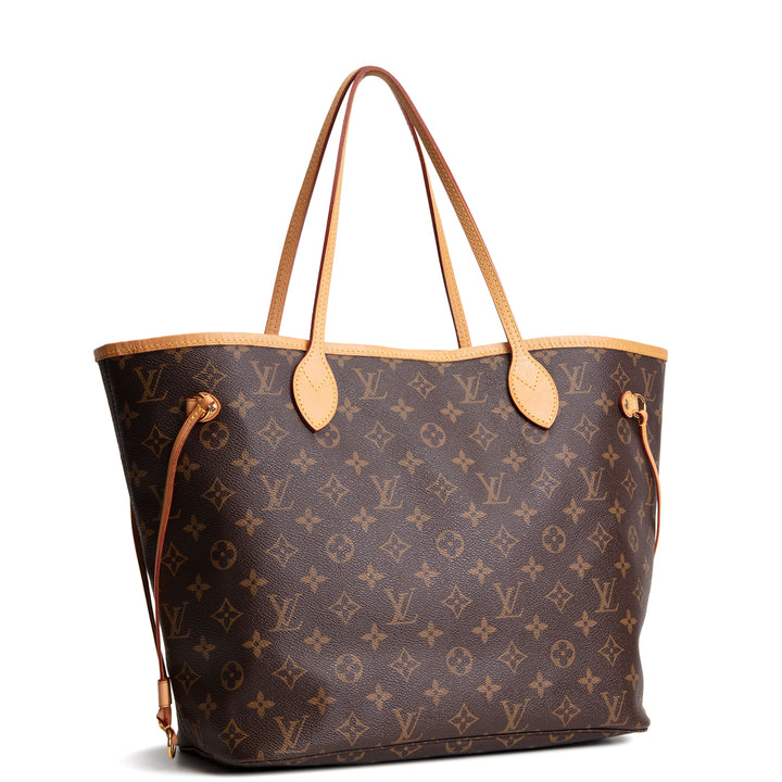 LOUIS VUITTON Monogram Neverfull MM w/ Pouch