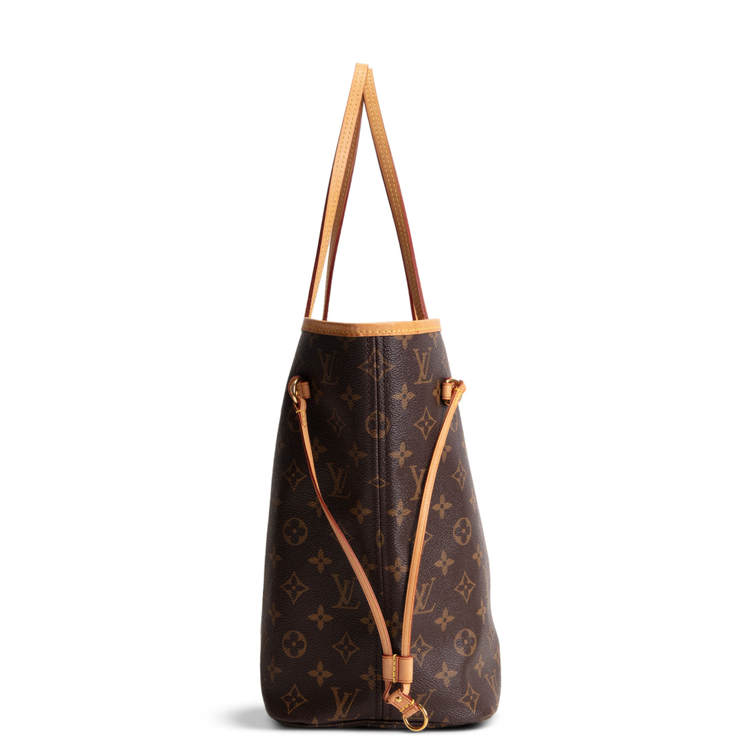 LOUIS VUITTON Monogram Neverfull MM w/ Pouch