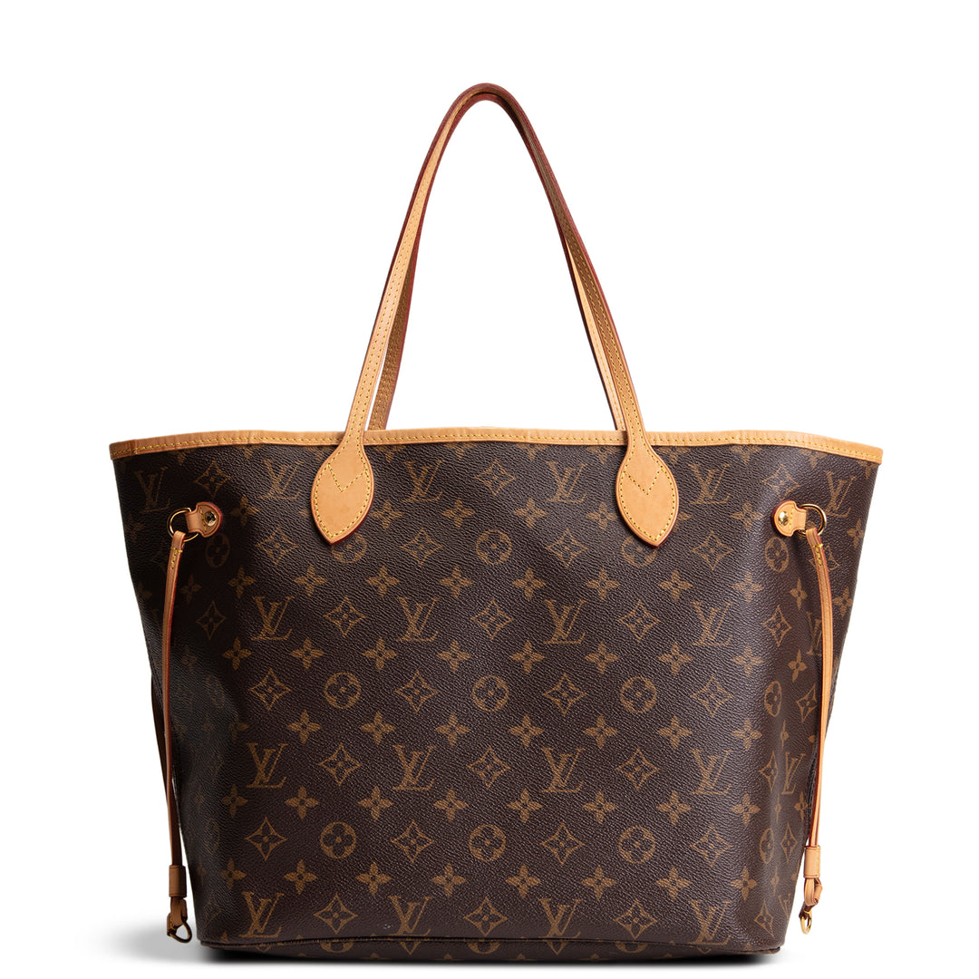 LOUIS VUITTON Monogram Neverfull MM w/ Pouch
