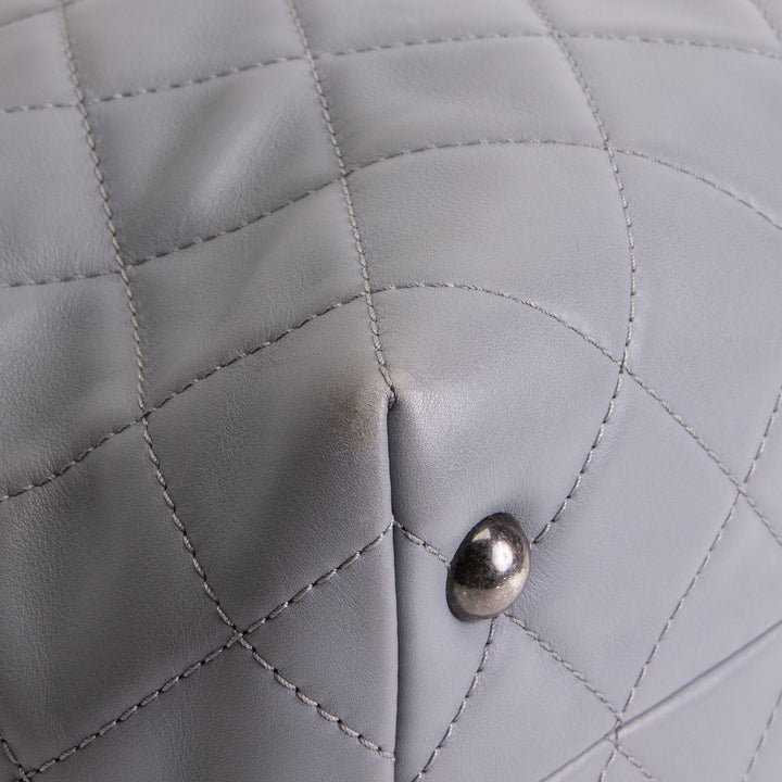 CHANEL Paris Seoul Shopping In Chains Tote - Grey OUTLET FINAL SALE