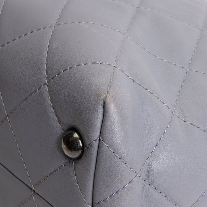 CHANEL Paris Seoul Shopping In Chains Tote - Grey OUTLET FINAL SALE