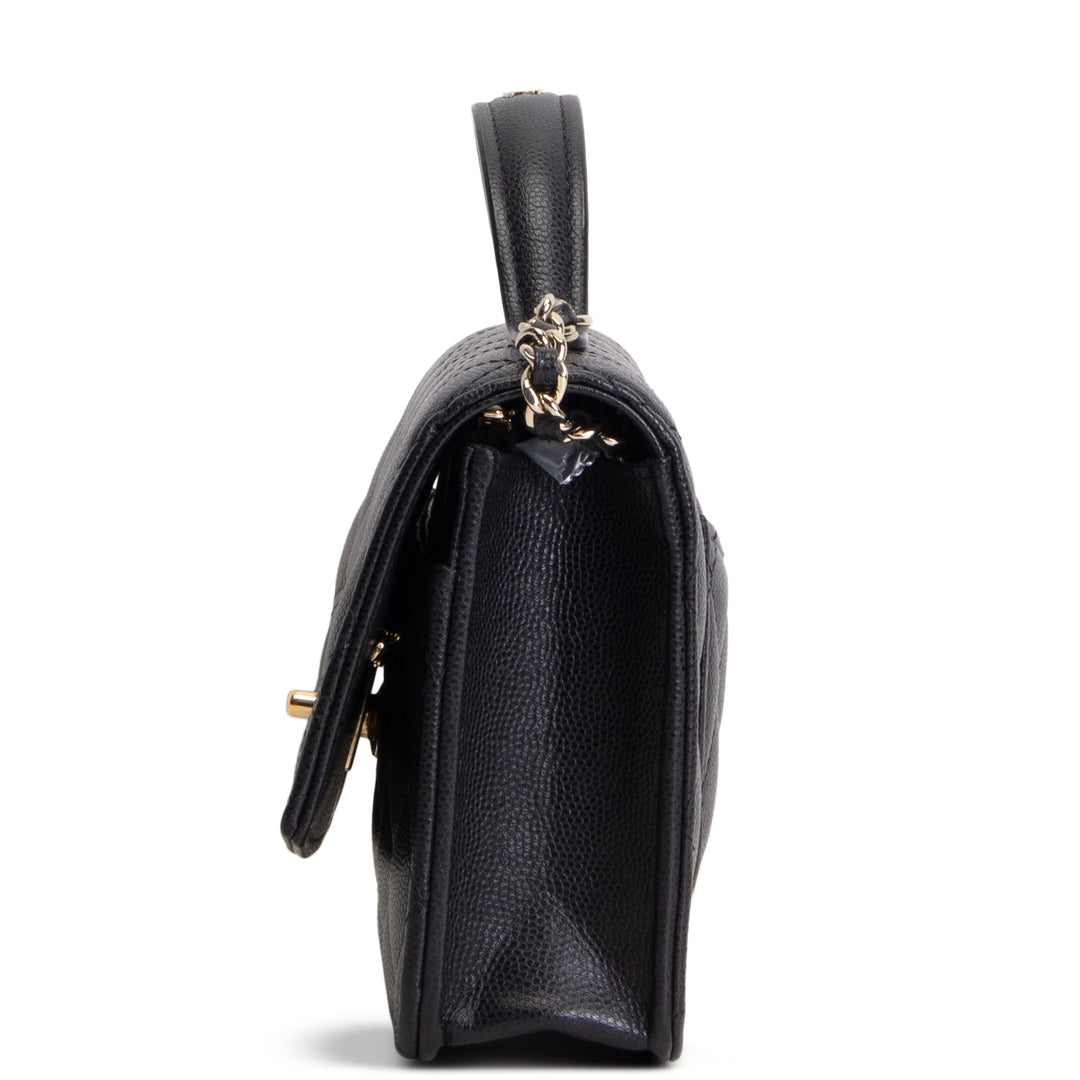 CHANEL Trendy Handle Clutch w/ Chain