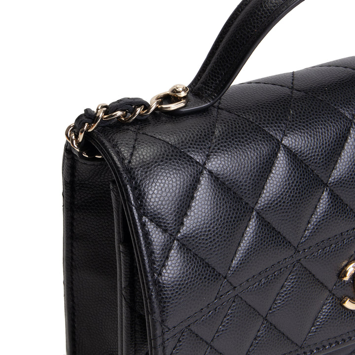 CHANEL Trendy Handle Clutch w/ Chain