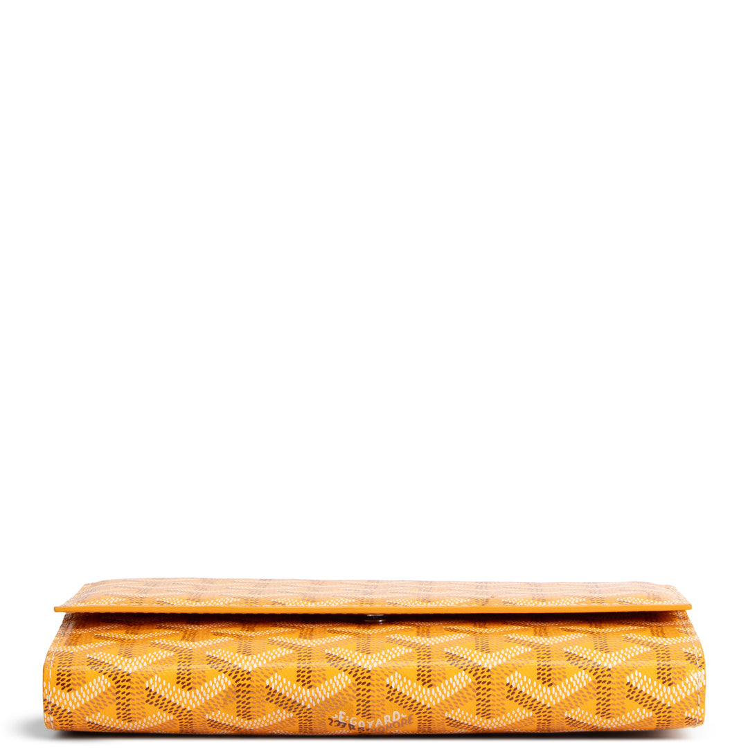 GOYARD Goyardine Varenne Continental Wallet w/ Strap