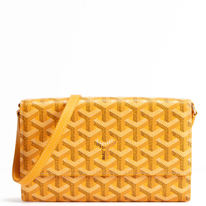 GOYARD Goyardine Varenne Continental Wallet w/ Strap