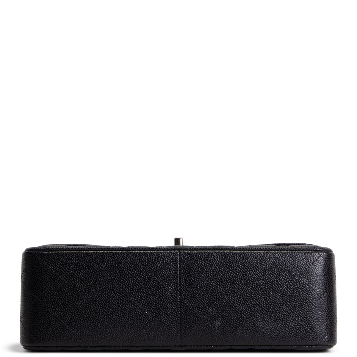CHANEL Jumbo Double Flap - Quilted Caviar - Black