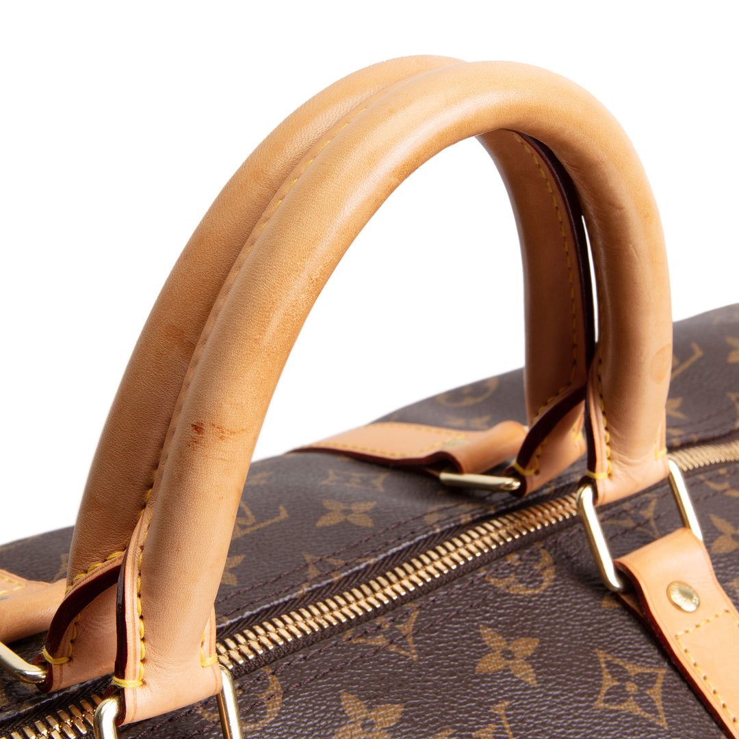 LOUIS VUITTON Monogram Keepall Bandouliere 55