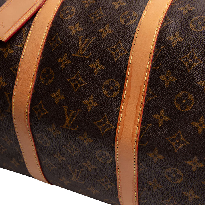 LOUIS VUITTON Monogram Keepall Bandouliere 55