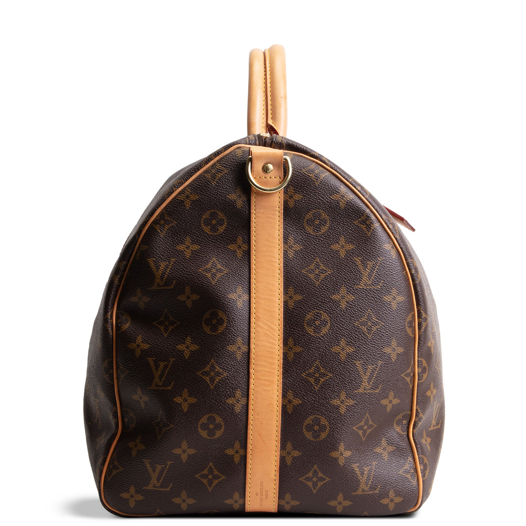 LOUIS VUITTON Monogram Keepall Bandouliere 55