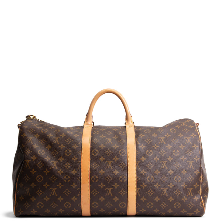 LOUIS VUITTON Monogram Keepall Bandouliere 55